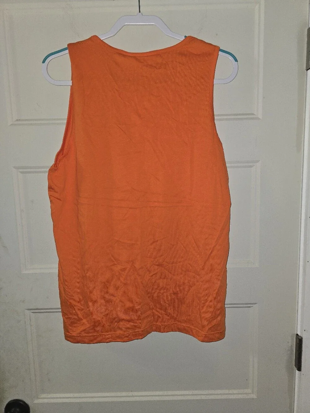adidas Vibrant Orange Athletic Tank Small NWT